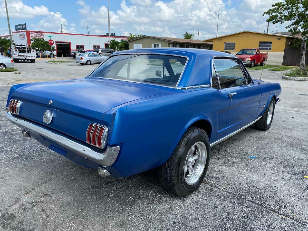 1966 Blue Ford Mustang Coupe