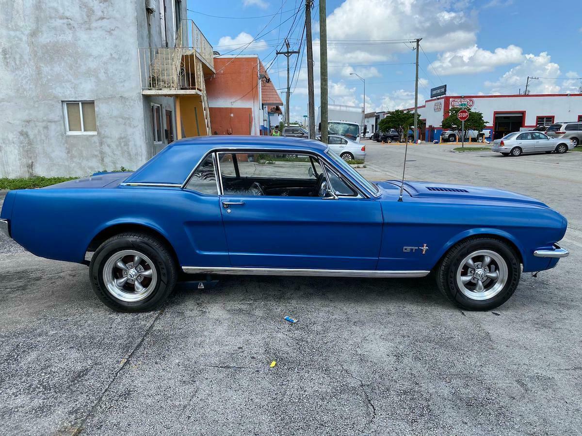 1966 Blue Ford Mustang Coupe