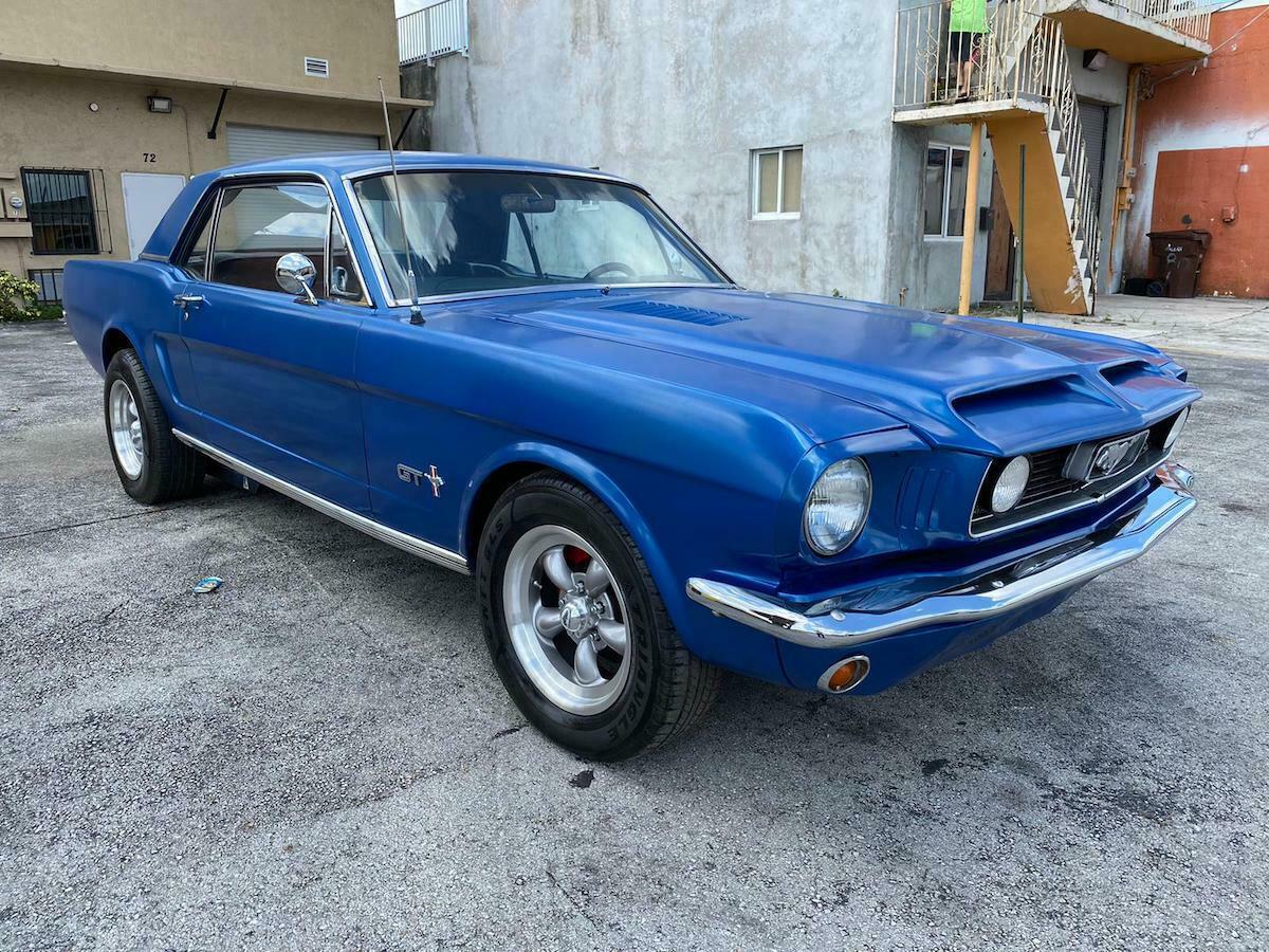 1966 Blue Ford Mustang Coupe