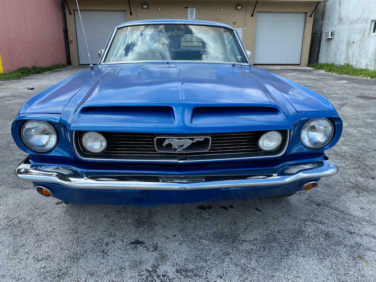 1966 Blue Ford Mustang Coupe