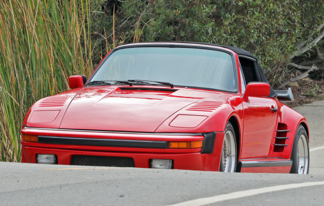 1979 Red Porsche 911 Convertible