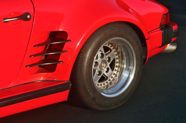 1979 Red Porsche 911 Convertible