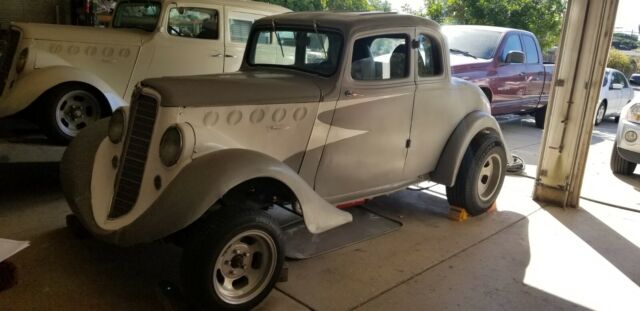 1936 Gray Willys Coupe
