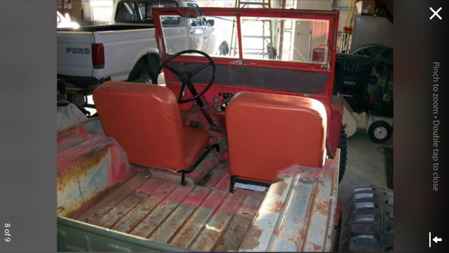 1948 Red Willys cj2a