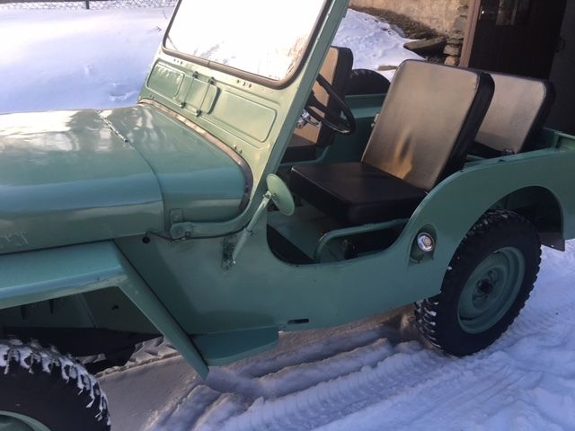 1952 Green Willys CJ