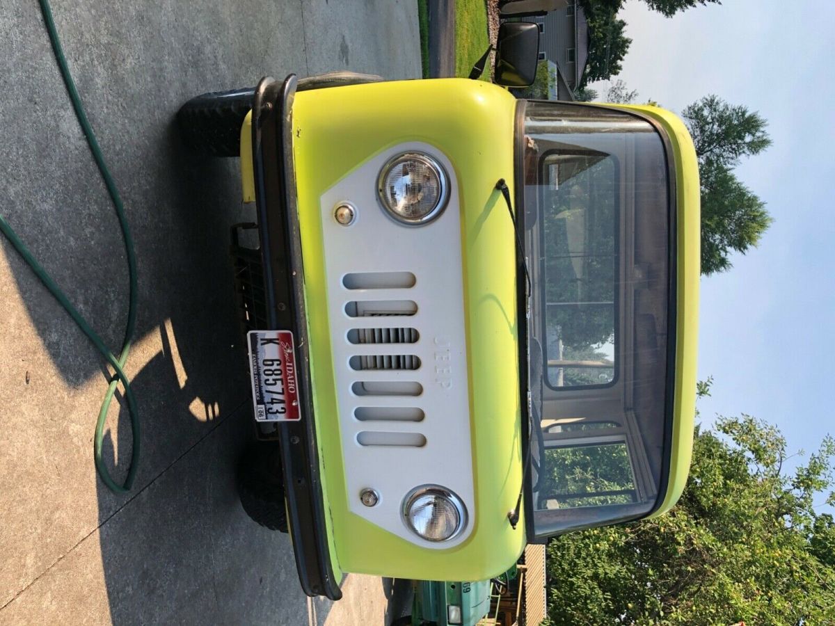 1958 Yellow Jeep FC170