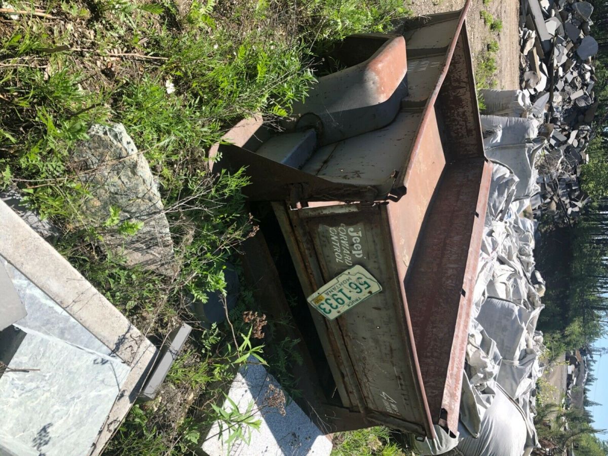 1958 Yellow Jeep FC170
