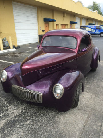 1941 Grape/Rasberry-two tone Willys Americar Coupe Coupe