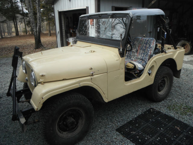 1946 White Willys CJ5   CJ 5 Jeep