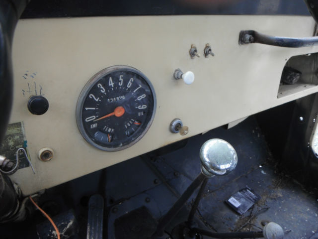 1946 White Willys CJ5   CJ 5 Jeep