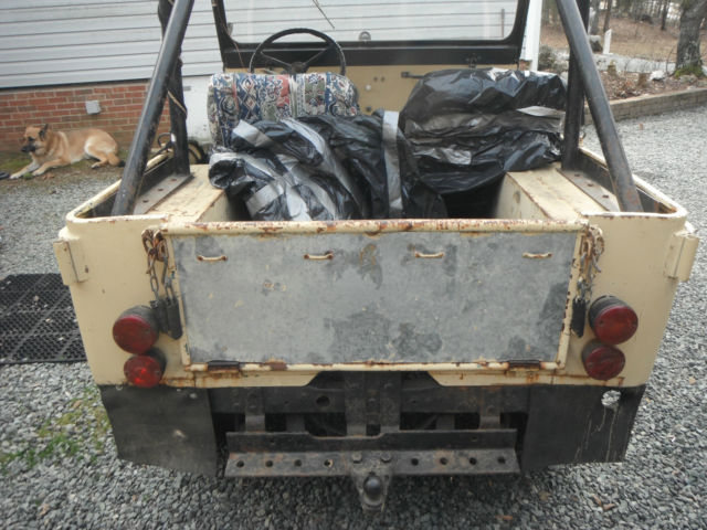 1946 White Willys CJ5   CJ 5 Jeep
