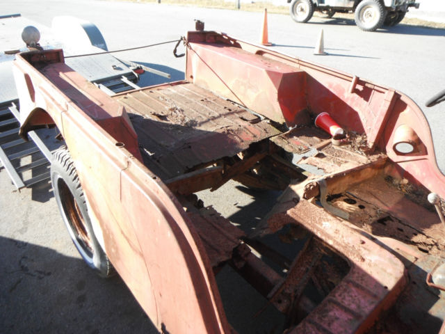 1966 Red Willys CJ6  CJ 6 Jeep