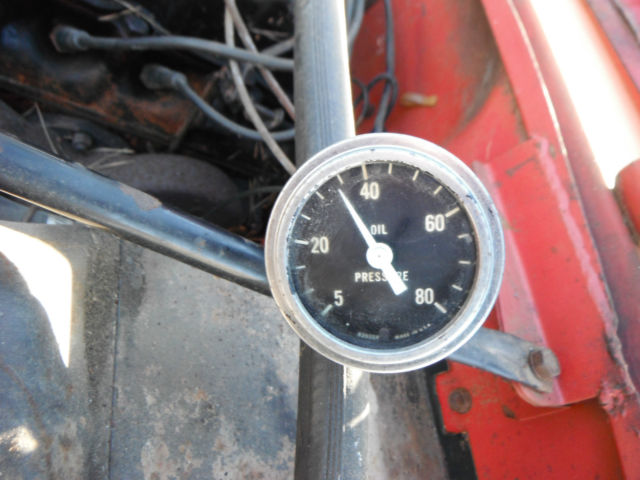 1966 Red Willys CJ6  CJ 6 Jeep