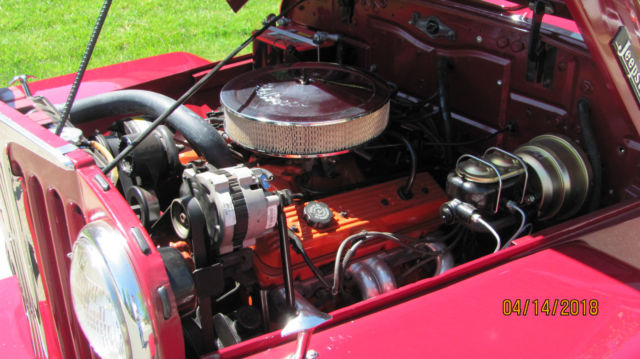 1949 Luzon Red Willys
