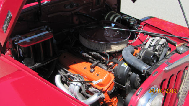 1949 Luzon Red Willys