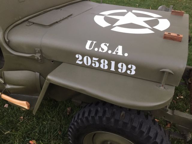 1952 Green Willys M38 Convertible