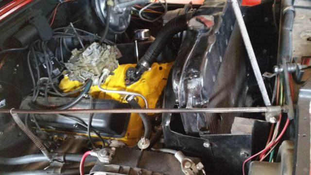 1951 Red Willys Pick-up Pick-up