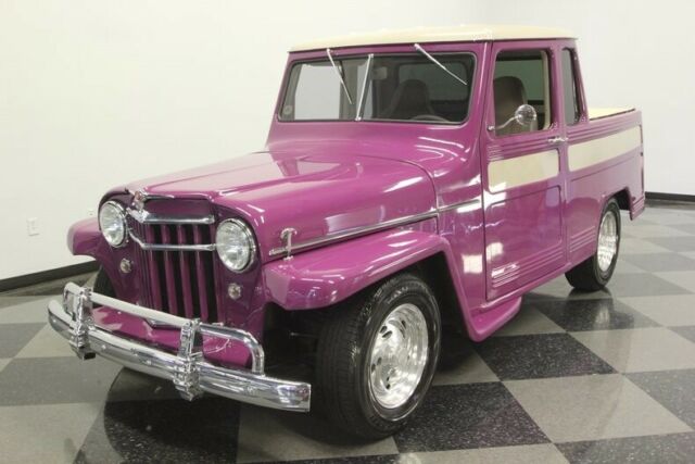 1950 Purple Willys Pickup Pickup Truck