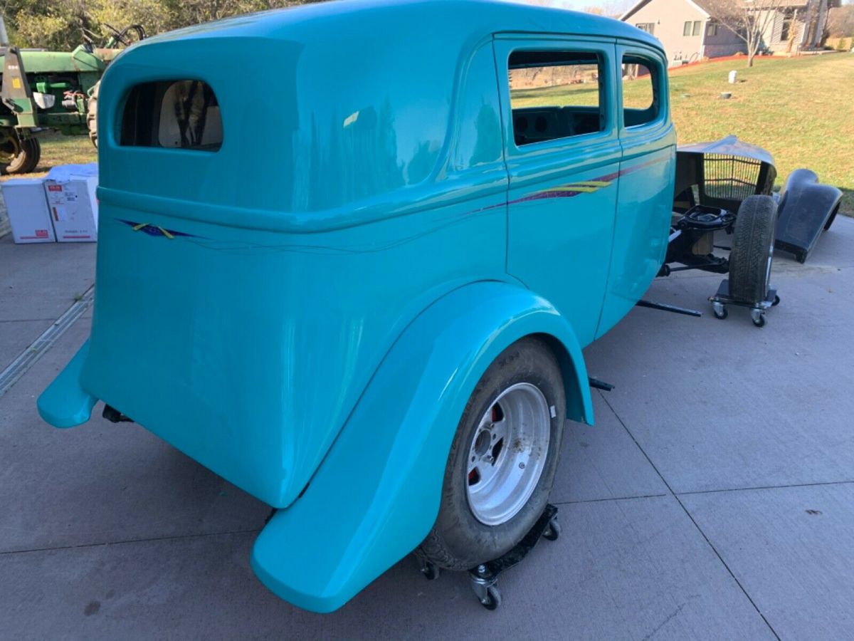 1933 Blue Willys Model 77 Sedan