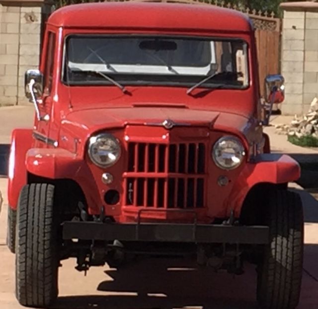 1961 Red Willys