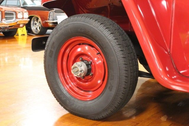 1960 Red Willys Truck --
