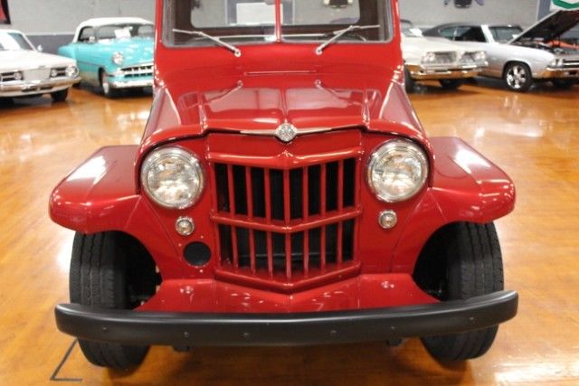 1960 Red Willys Truck --