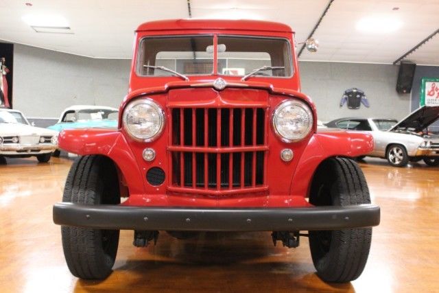 1960 Red Willys Truck --