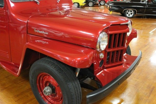 1960 Red Willys Truck --