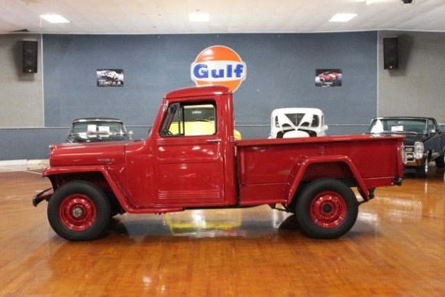 1960 Red Willys Truck --