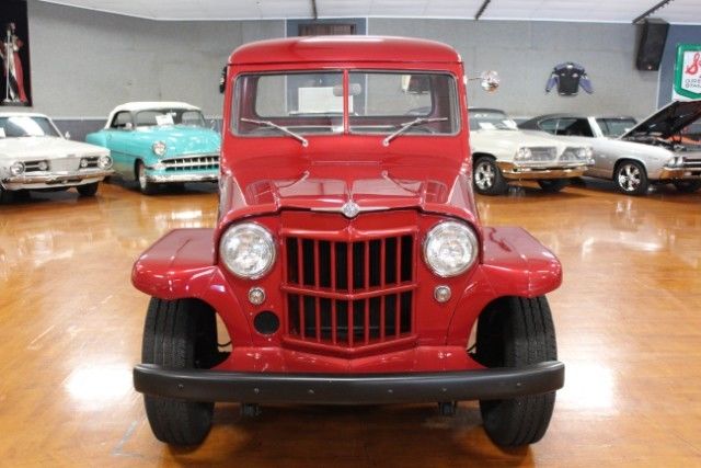 1960 Red Willys Truck --