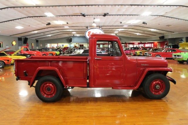 1960 Red Willys Truck --