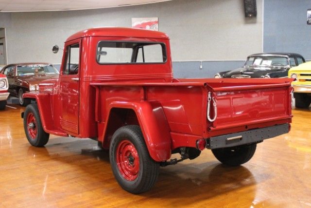 1960 Red Willys Truck --