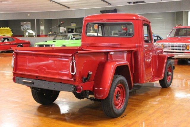 1960 Red Willys Truck --