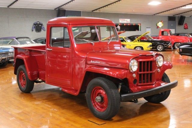 1960 Red Willys Truck --