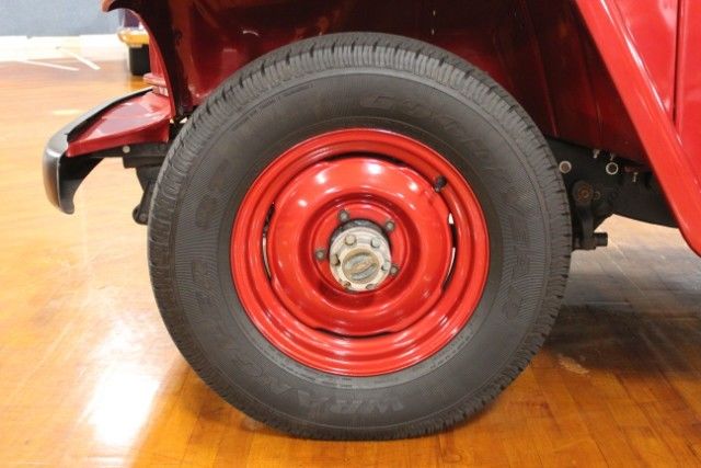 1960 Red Willys Truck --