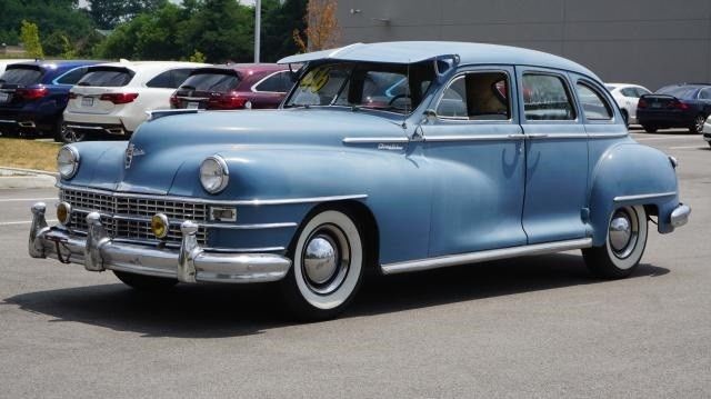 1946 Blue Chrysler Windsor