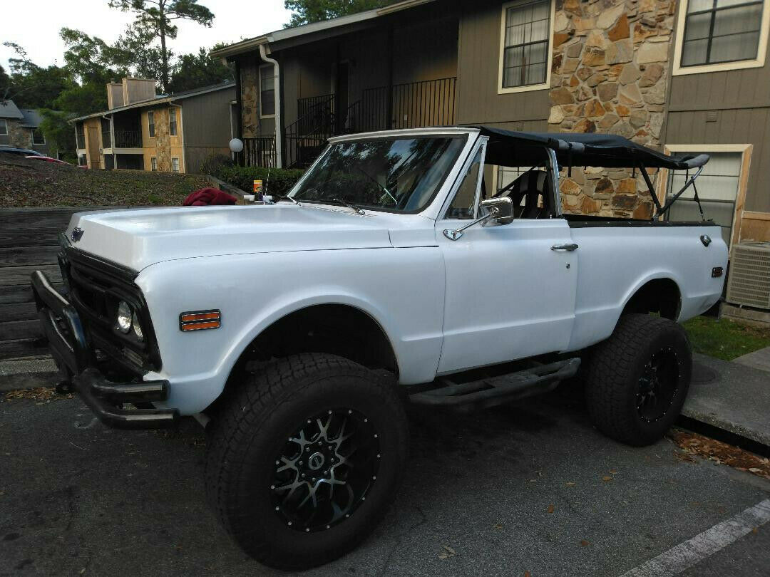 1969 White Chevrolet Blazer SUV