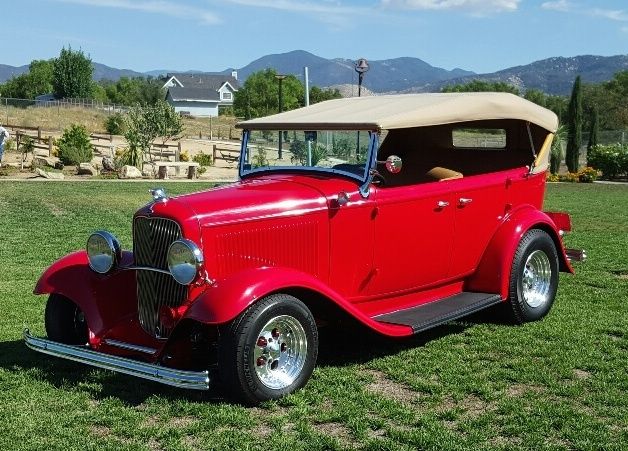1932 Ferrari Fire Red Ford Other Convertible