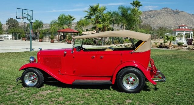 1932 Ferrari Fire Red Ford Other Convertible