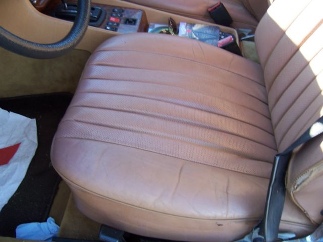 1985 Blue Mercedes-Benz SL-Class Convertible