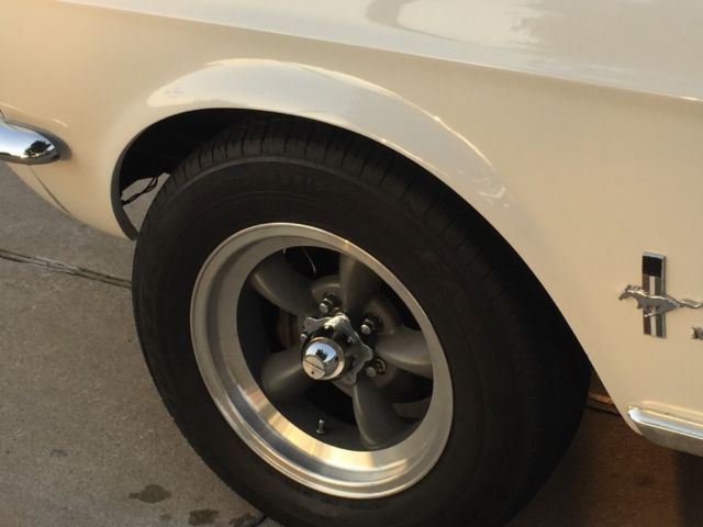 1967 White Ford Mustang Coupe