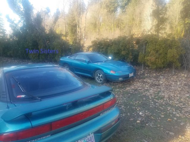 1991 Astor Blue(obviously green) Dodge Stealth Hatchback