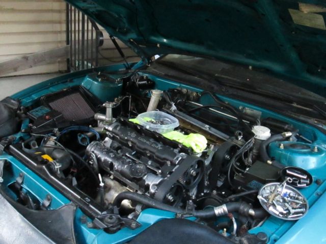 1991 Astor Blue(obviously green) Dodge Stealth Hatchback