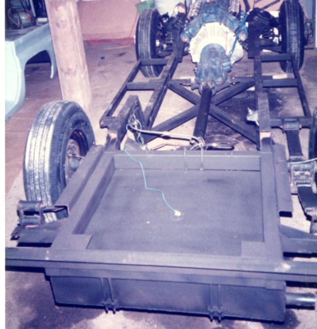 1957 Red Ford Thunderbird Convertible