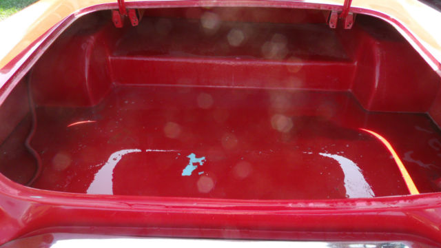 1957 Red Ford Thunderbird Convertible