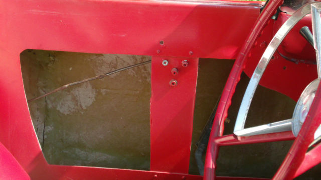 1957 Red Ford Thunderbird Convertible