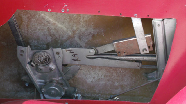 1957 Red Ford Thunderbird Convertible