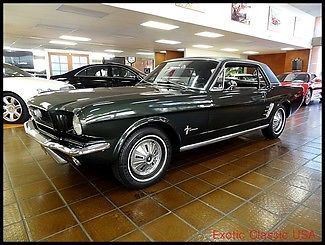 1966 Green Ford Mustang Coupe