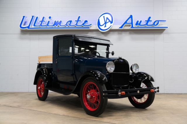 1929 Blue Ford Model A Pickup Truck