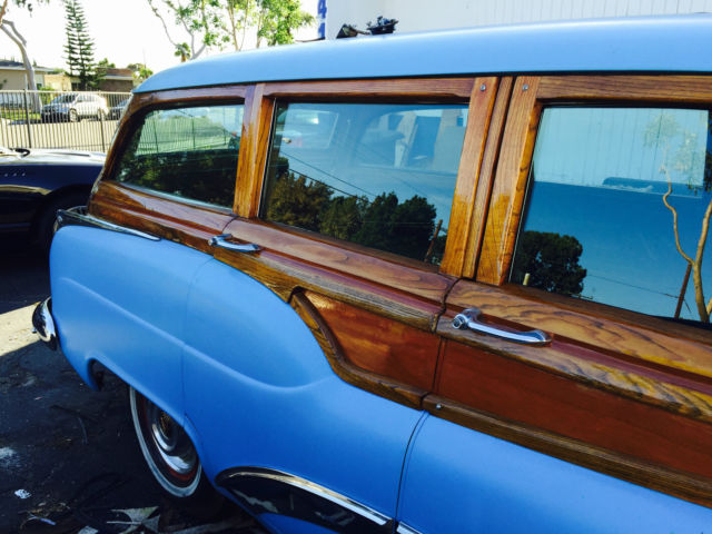 1952 FLAT BLUE Buick Roadmaster Wagon